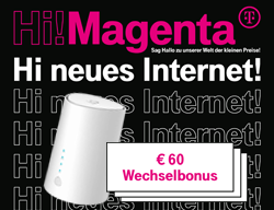 Hi!Magenta Internet Wechselbonus